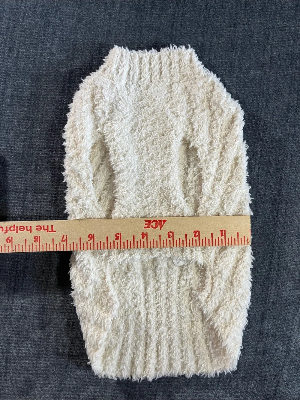 Petco White XS Size Dog Sweater